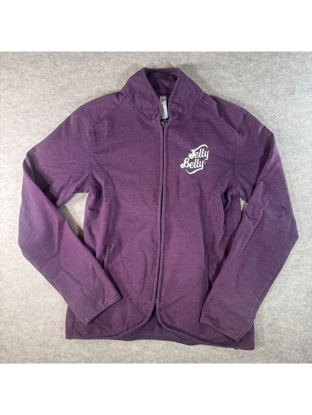 Live Love Ouray Purple Full-Zip Jacket with Jelly Belly Logo